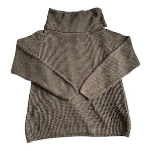 Roadster Self Design Cowl Neck Sweater